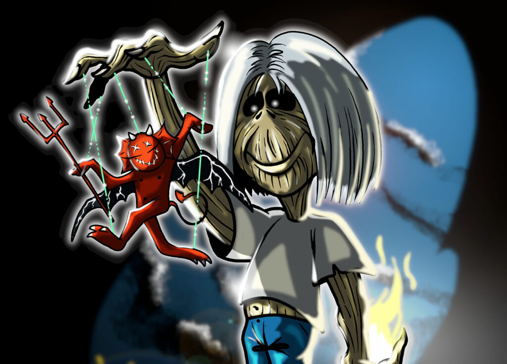 Eddie Iron Maiden The Number of the Beast René Lafontaine