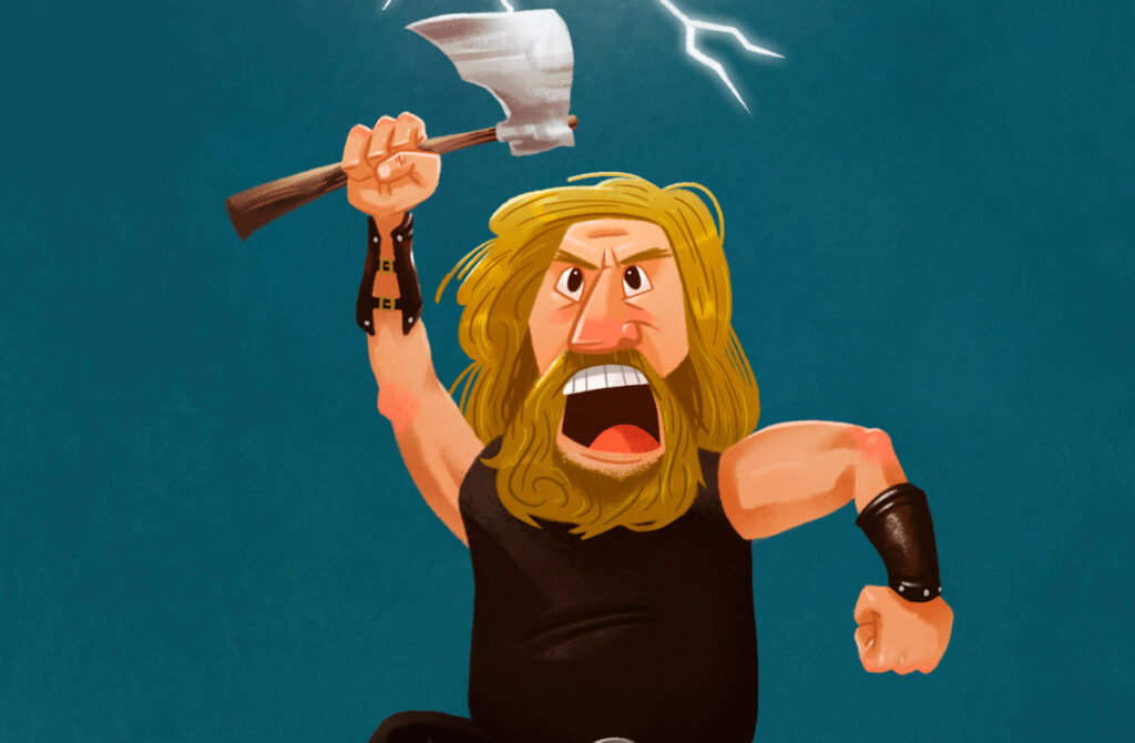 Amon Amarth, by Nicolás García Barrera