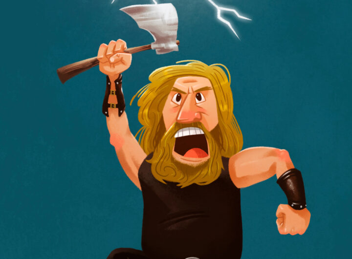 Amon Amarth, by Nicolás García Barrera