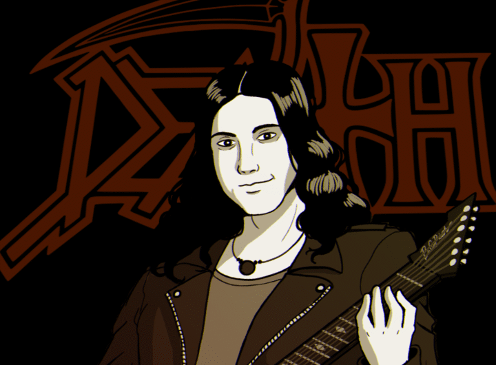 Chuck Schuldiner, by Sugarshoot10