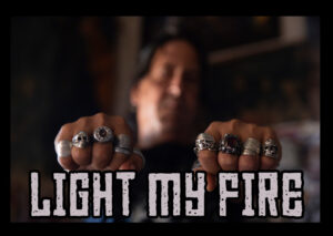 LIGHT MY FIRE BANNER xl sILVER