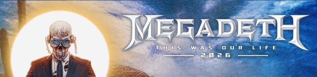 Megadeth This Was Our Life Tour